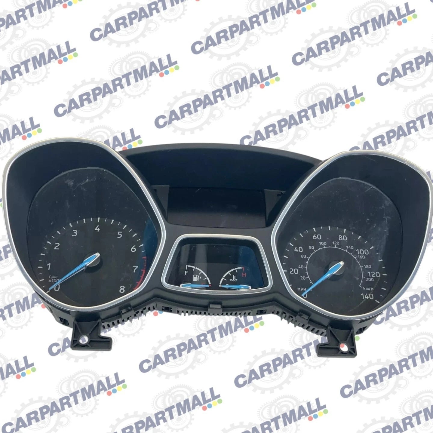 17 18 FORD FOCUS INSTRUMENT CLUSTER SPEEDOMETER GAUGES F1ET-10849-CTP UNK MILES