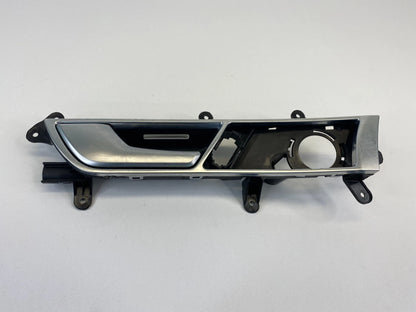 2005-2011 AUDI A6 QUATTRO S6 FRONT LEFT DRIVER SIDE INTERIOR DOOR HANDLE W/ TRIM