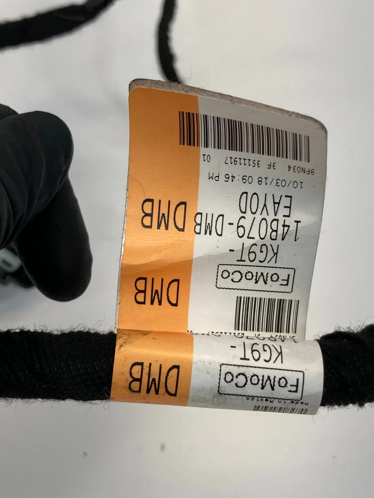 2017-2020 FORD FUSION CENTER CONSOLE WIRE WIRING HARNESS KG9T-14B079-DMB OEM