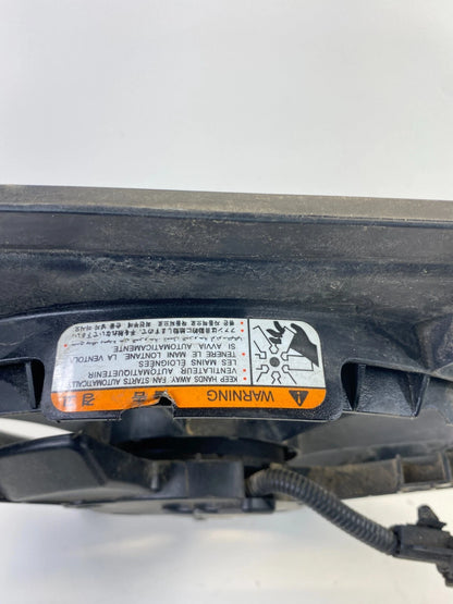 2004 04 KIA CERATO ENGINE RADIATOR COOLING FAN MOTOR ASSEMBLY 97730-2FXXX OEM