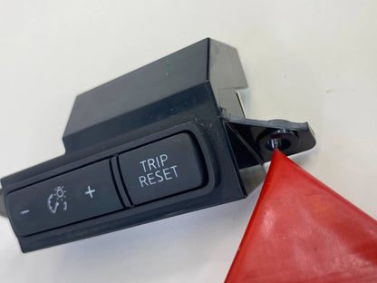 13-18 Nissan Altima Front Dash Panel Trip Reset Speedometer Button Switch OEM