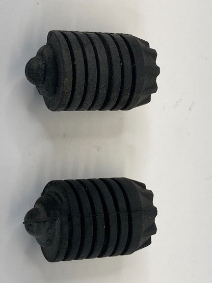 2002-2005 BMW 745i Front Hood Rubber Cushion Buffer Stopper Bumper Set Pair OEM