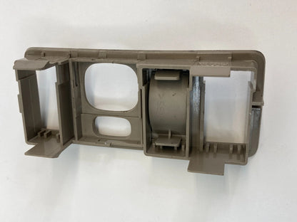 2003-2008 TOYOTA COROLLA FRONT LEFT DASH MIRROR & DIMMER LIGHT SWITCH BEZEL TRIM