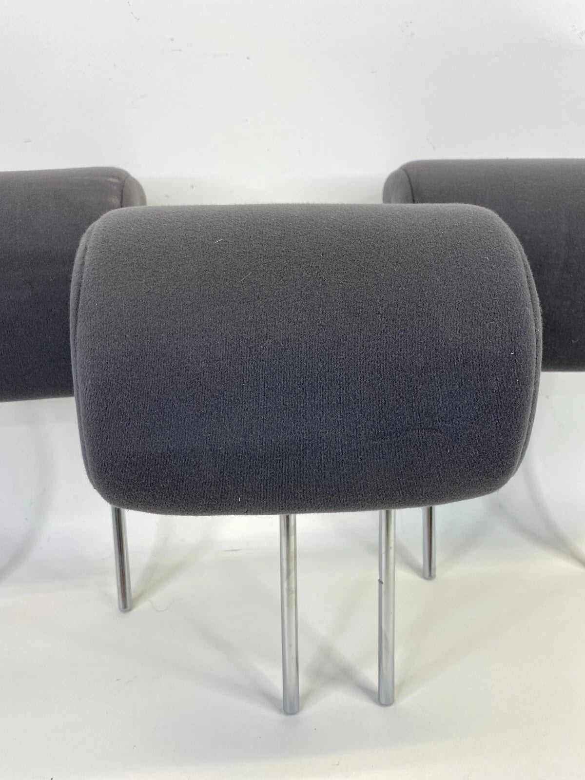 09 10 SET OF 3 HONDA FIT REAR LEFT & RIGHT & MIDDLE SEAT HEADREST CLOTH OEM