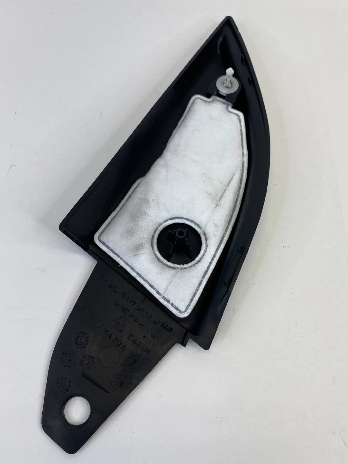 01-07 FORD ESCAPE FRONT RIGHT SIDE INTERIOR MIRROR COVER TRIM PANEL YL-8417D698