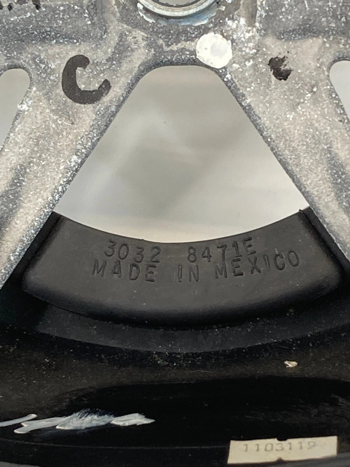 2003 2004 LINCOLN NAVIGATOR 2003-2005 AVIATOR STEERING WHEEL WOOD 3032-8471E OEM