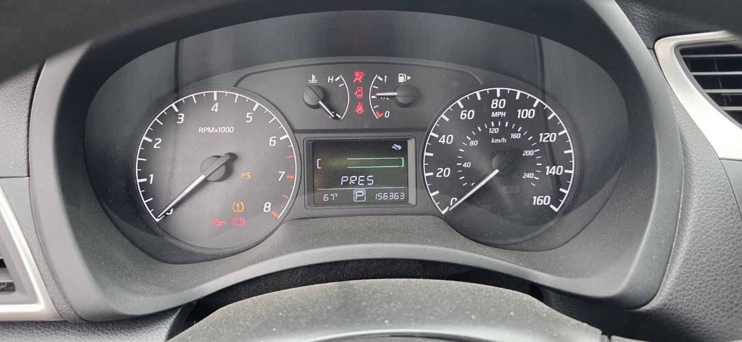 2017-2019 NISSAN SENTRA S 1.8L AT INSTRUMENT CLUSTER SPEEDOMETER 156K OEM