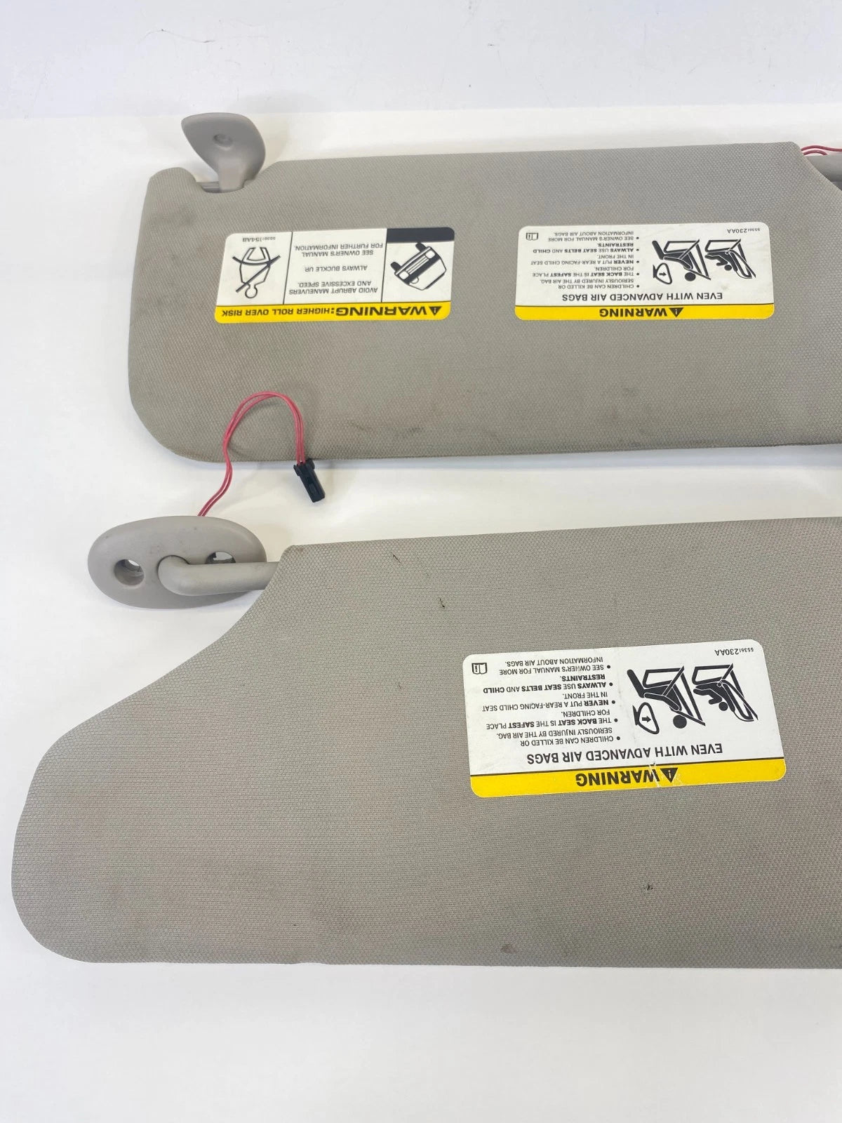 2005-2010 JEEP GRAND CHEROKEE SUNVISOR SUN VISOR SET LEFT & RIGHT W/LIGHTED