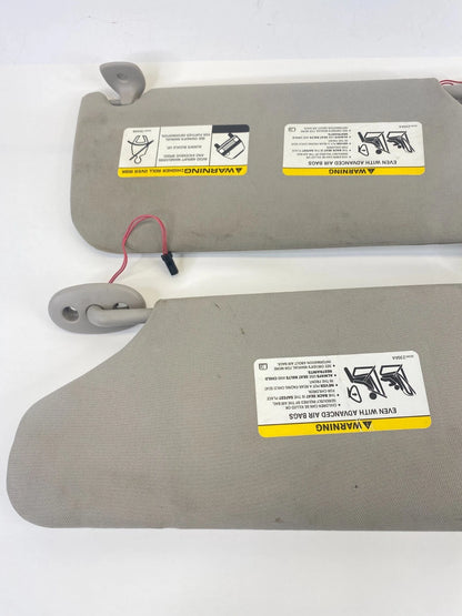 2005-2010 JEEP GRAND CHEROKEE SUNVISOR SUN VISOR SET LEFT & RIGHT W/LIGHTED