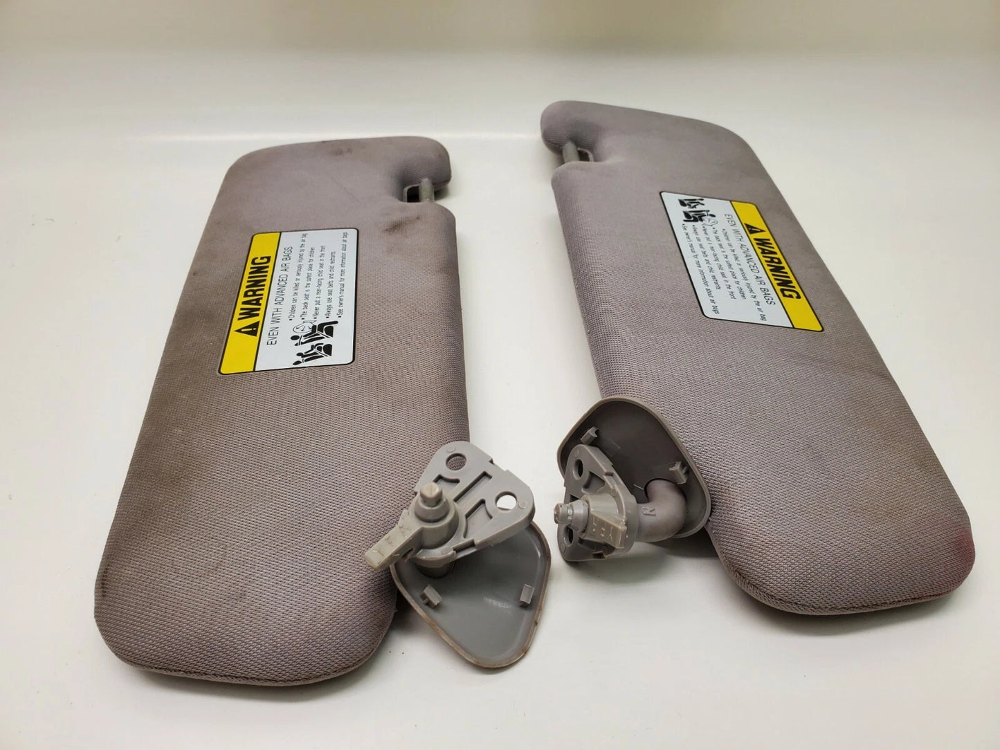2011-2014 HYUNDAI SONATA LEFT & RIGHT SUNVISOR DRIVER & PASSENGER SUN VISOR SET