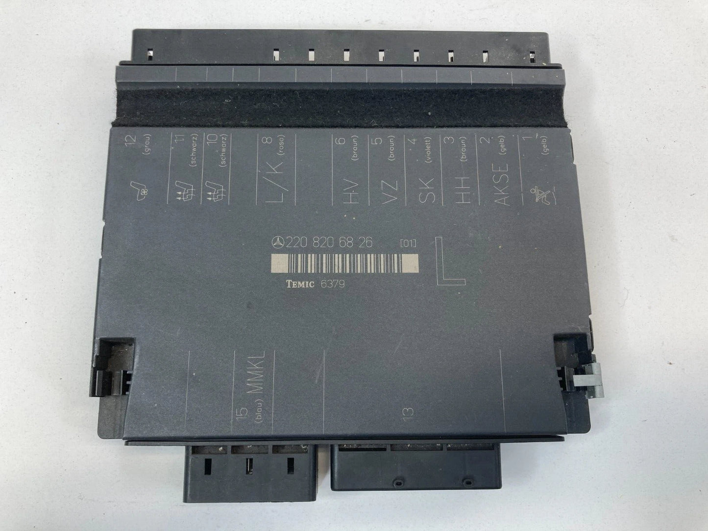 2000-2006 MERCEDES-BENZ S 500 FRONT LEFT SIDE SEAT MEMORY CONTROL MODULE UNIT