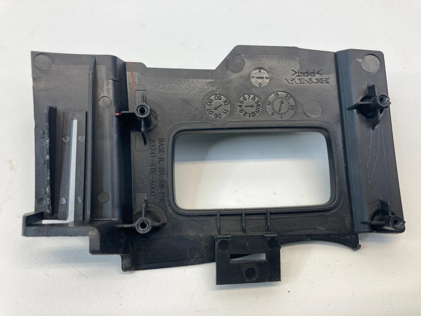2007-2012 ACURA RDX REAR RIGHT DOOR WINDOW SWITCH PANEL BASE 83741-STK-A000 OEM