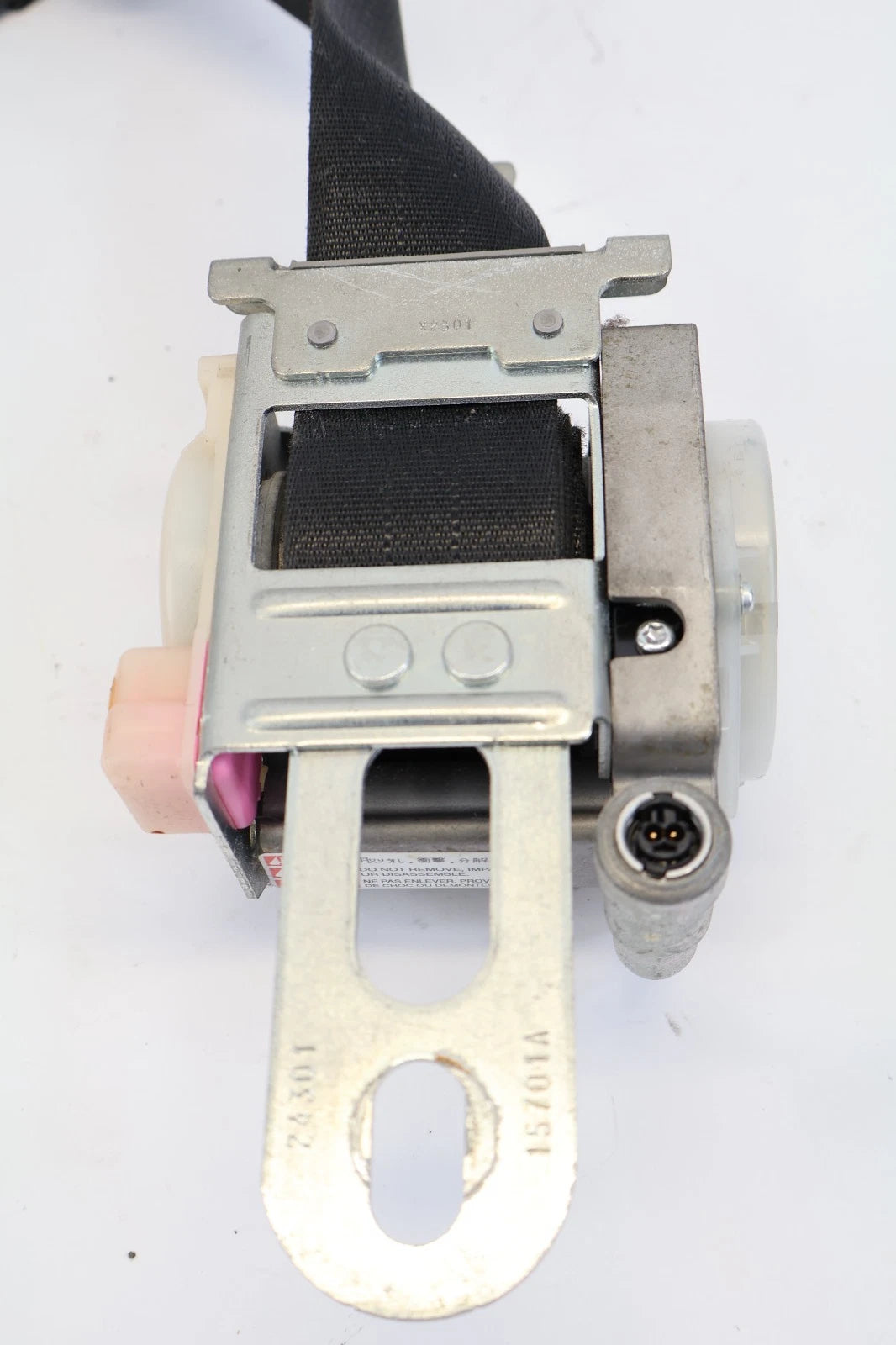 2011-2013 JEEP GRAND CHEROKEE FRONT LEFT DRIVER SEAT BELT RETRACTOR 2453787AB
