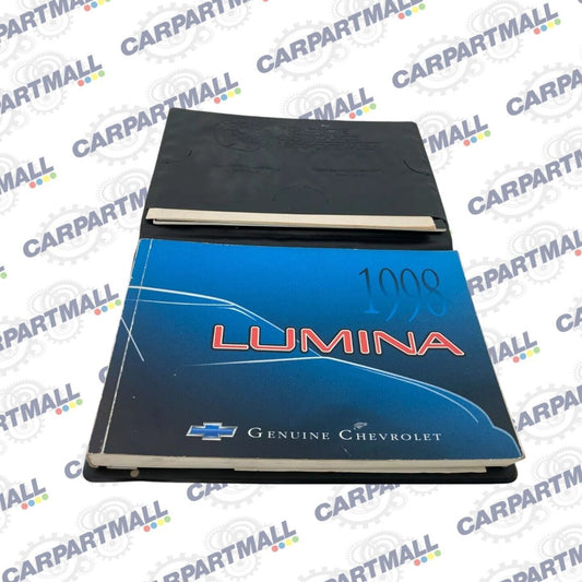 1998 98 Chevy Chevrolet Lumina Owners Manual Guide Book W/ Case OEM