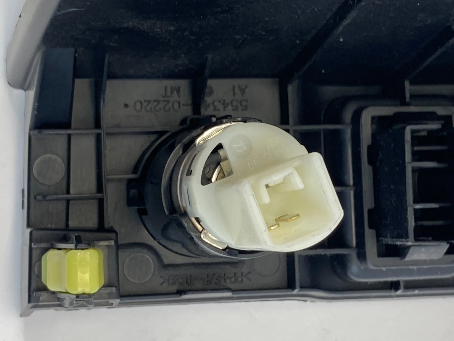 2014-2019 Toyota Corolla Dash Panel 12V USB AUX Outlet Switch Cover 55434-02220