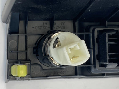 2014-2019 Toyota Corolla Dash Panel 12V USB AUX Outlet Switch Cover 55434-02220