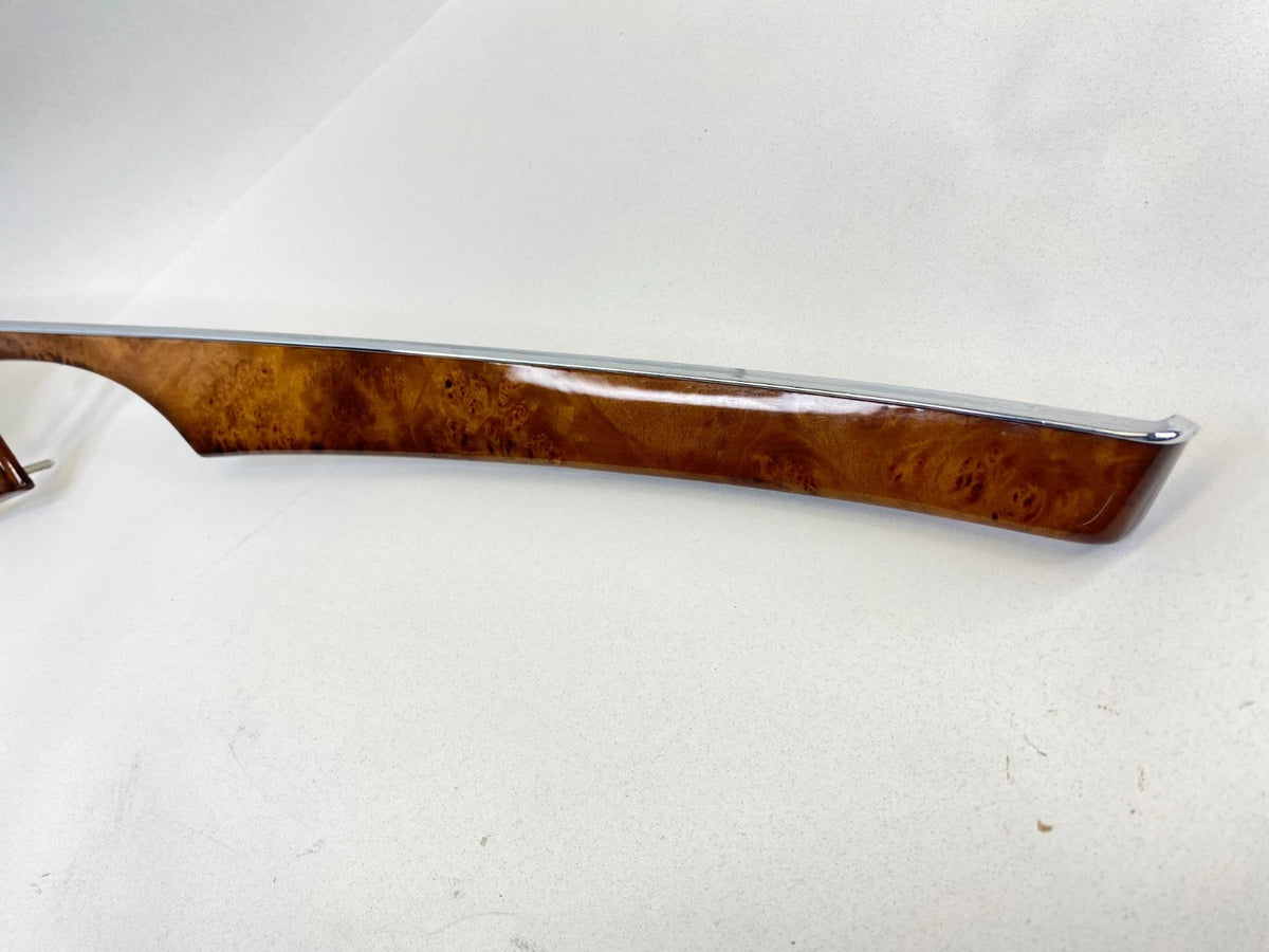 2003-2006 MERCEDES W211 E500 FRONT RH PASSENGER DOOR MOLDING TRIM BEZEL WOOD OEM