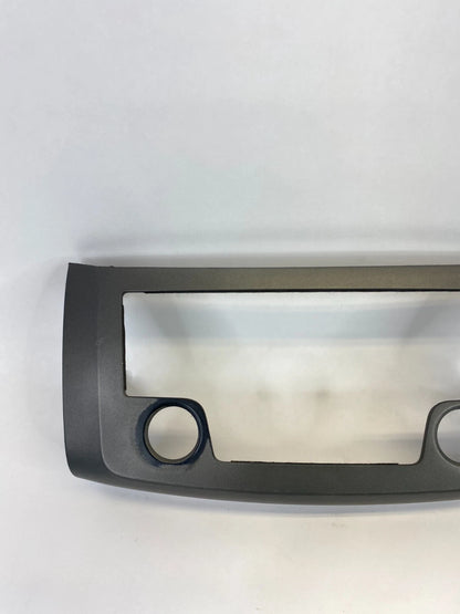 2013-2016 NISSAN SENTRA RADIO DASH BEZEL TRIM DISPLAY COVER GRAY OEM 68260-3SG1A