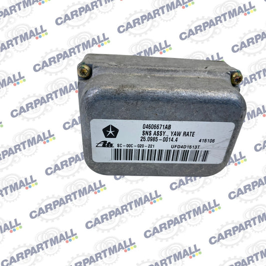 2005 2006 DODGE MAGNUM 3.5L YAW RATE STABILITY SENSOR MODULE 04606671AB OEM