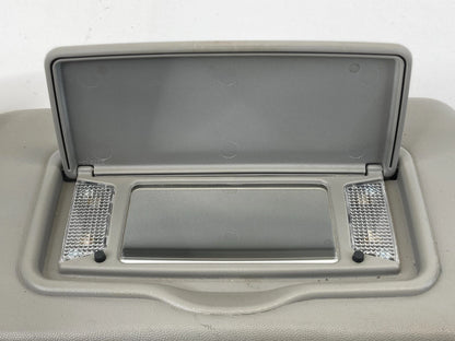 2004-2009 CADILLAC SRX ROOF LEFT SUNVISOR SUN VISOR SHADE W/ LAMPS ASSEMBLY OEM