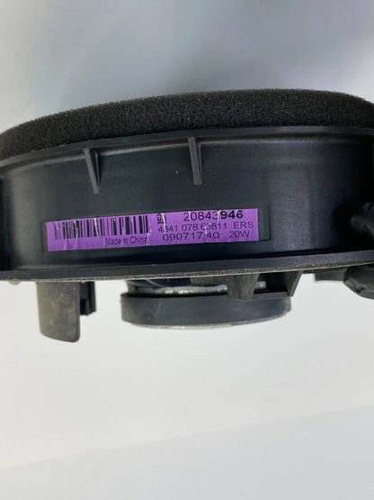 2010-2017 CHEVROLET EQUINOX REAR LEFT SIDE BACK DOOR AUDIO SPEAKER 20843946 OEM