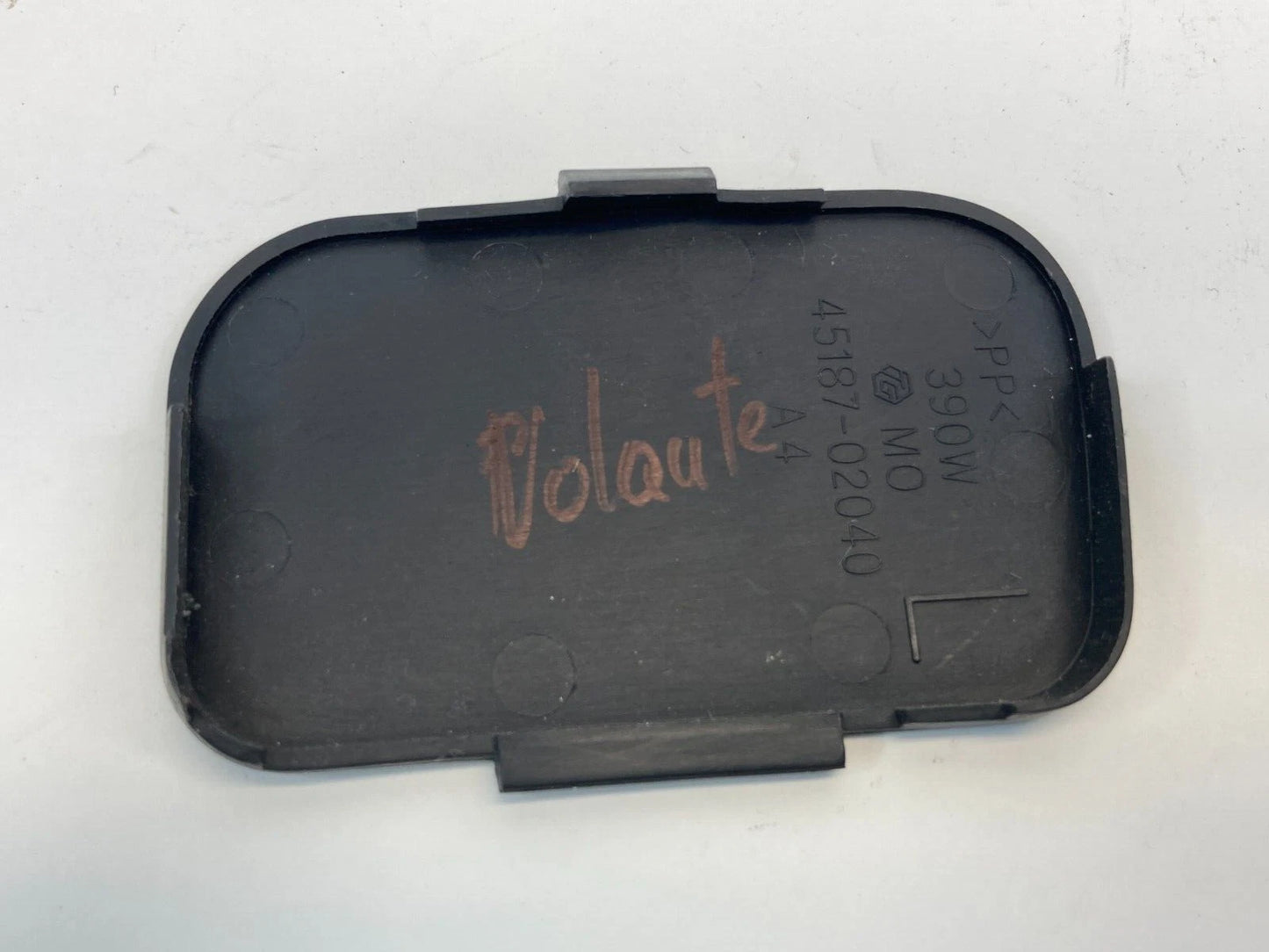 2011-2013 TOYOTA COROLLA LEFT STEERING WHEEL HOLE COVER TRIM BEZEL 45187-02040