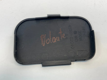 2011-2013 TOYOTA COROLLA LEFT STEERING WHEEL HOLE COVER TRIM BEZEL 45187-02040