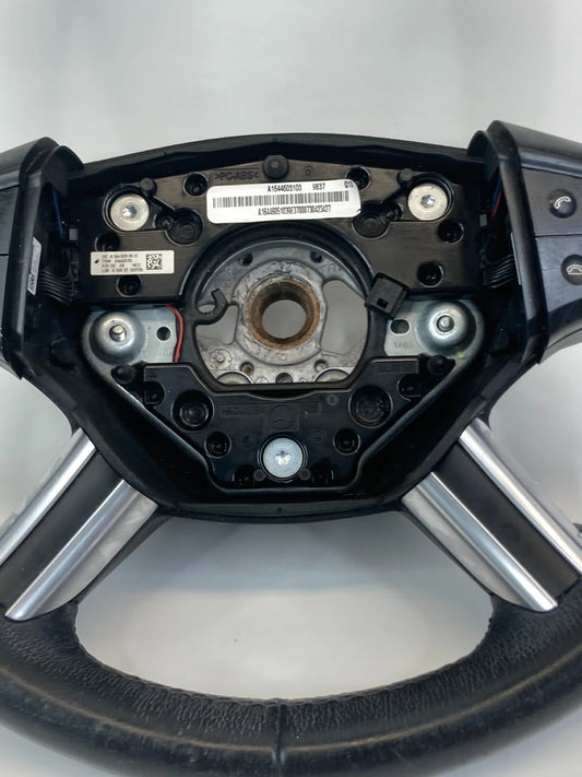 2006-2008 MERCEDES R350 2006 2007 R500 STEERING WHEEL BLACK A1644605103 OEM
