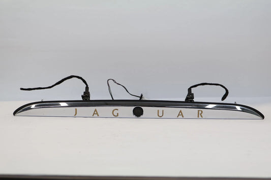 2000-2004 JAGUAR S-TYPE REAR TAILGATE TRUNK HANDLE W/ LICENSE PLATE LIGHTS OEM