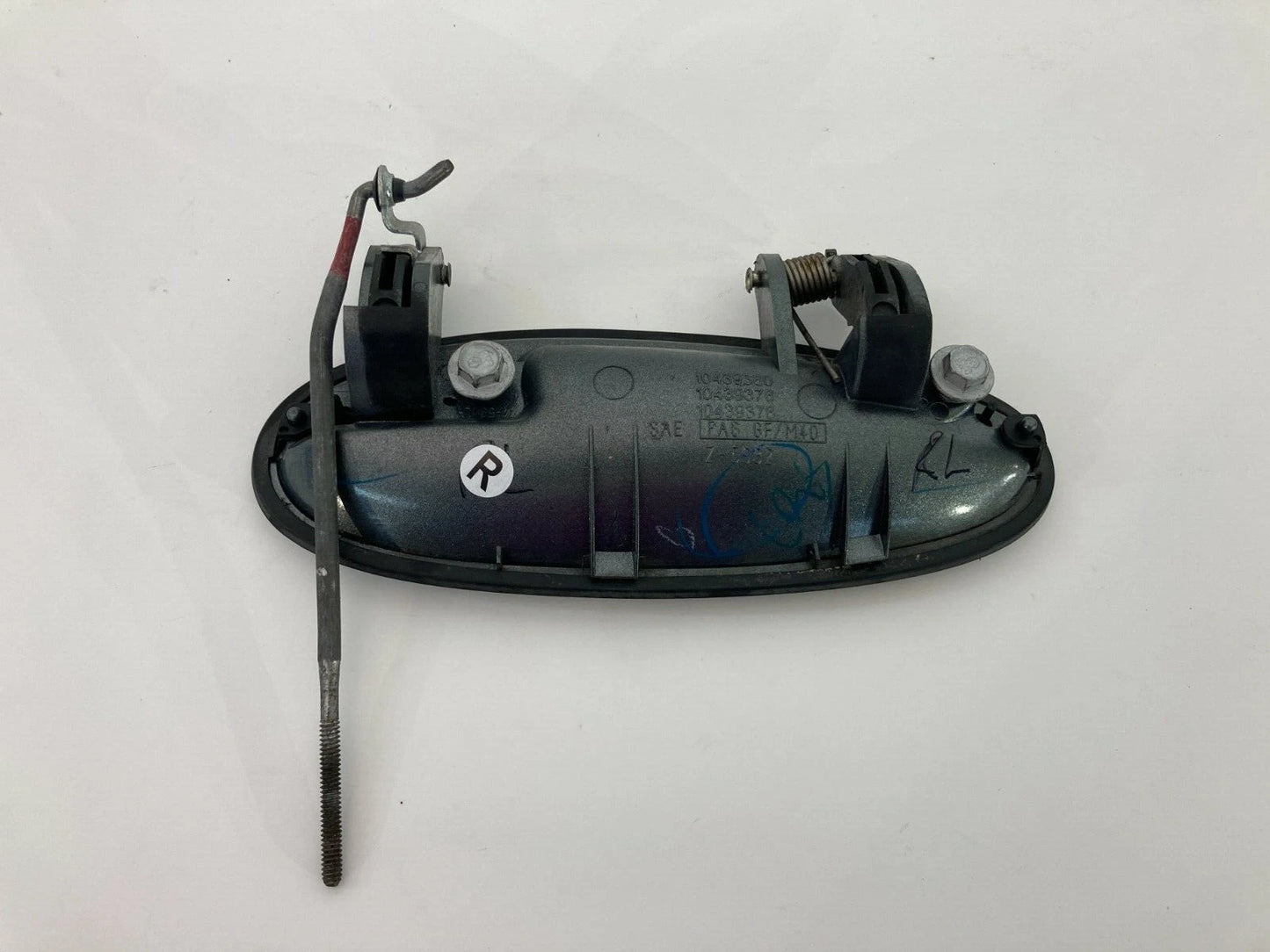 2000-2005 CHEVROLET IMPALA REAR LEFT DRIVER SIDE EXTERIOR DOOR HANDLE 10439378