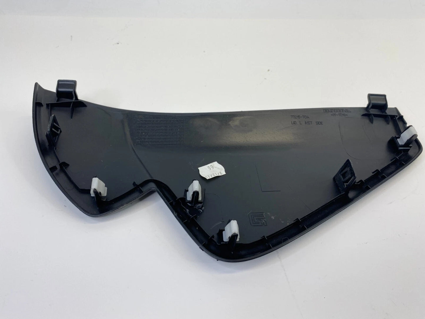 12-14 HONDA CR-V LEFT DRIVER DASH INSTRUMENT PANEL COVER END CAP LID 77215-T0A