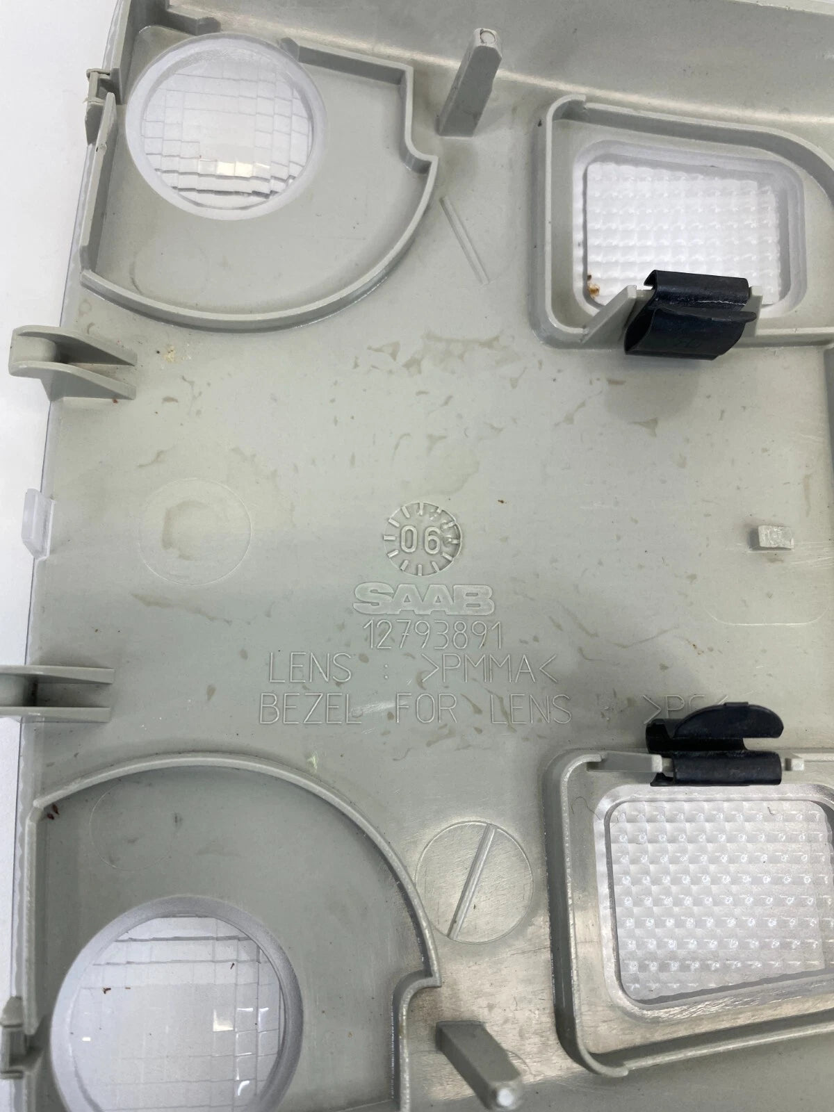 2003-2011 SAAB 9-3 SEDAN OVERHEAD DOME MAP LAMP LENS COVER TRIM 12793891 OEM