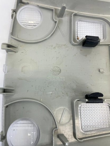 2003-2011 SAAB 9-3 SEDAN OVERHEAD DOME MAP LAMP LENS COVER TRIM 12793891 OEM