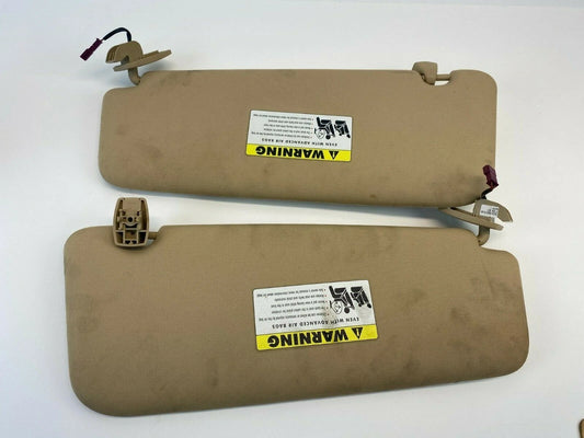 2004 2005 BMW 545I 04-07 530I SEDAN SUNVISOR SET SUN VISOR SHADE LEFT & RIGHT