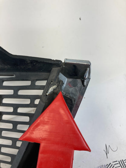 2007-2012 GMC Acadia Front Bumper Upper Chrome Grill Grille Trim 15209577 OEM