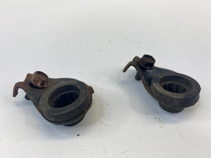 2012 12 NISSAN CUBE BASE RADIATOR MOUNT SUPPORT BRACKET SET PAIR OEM