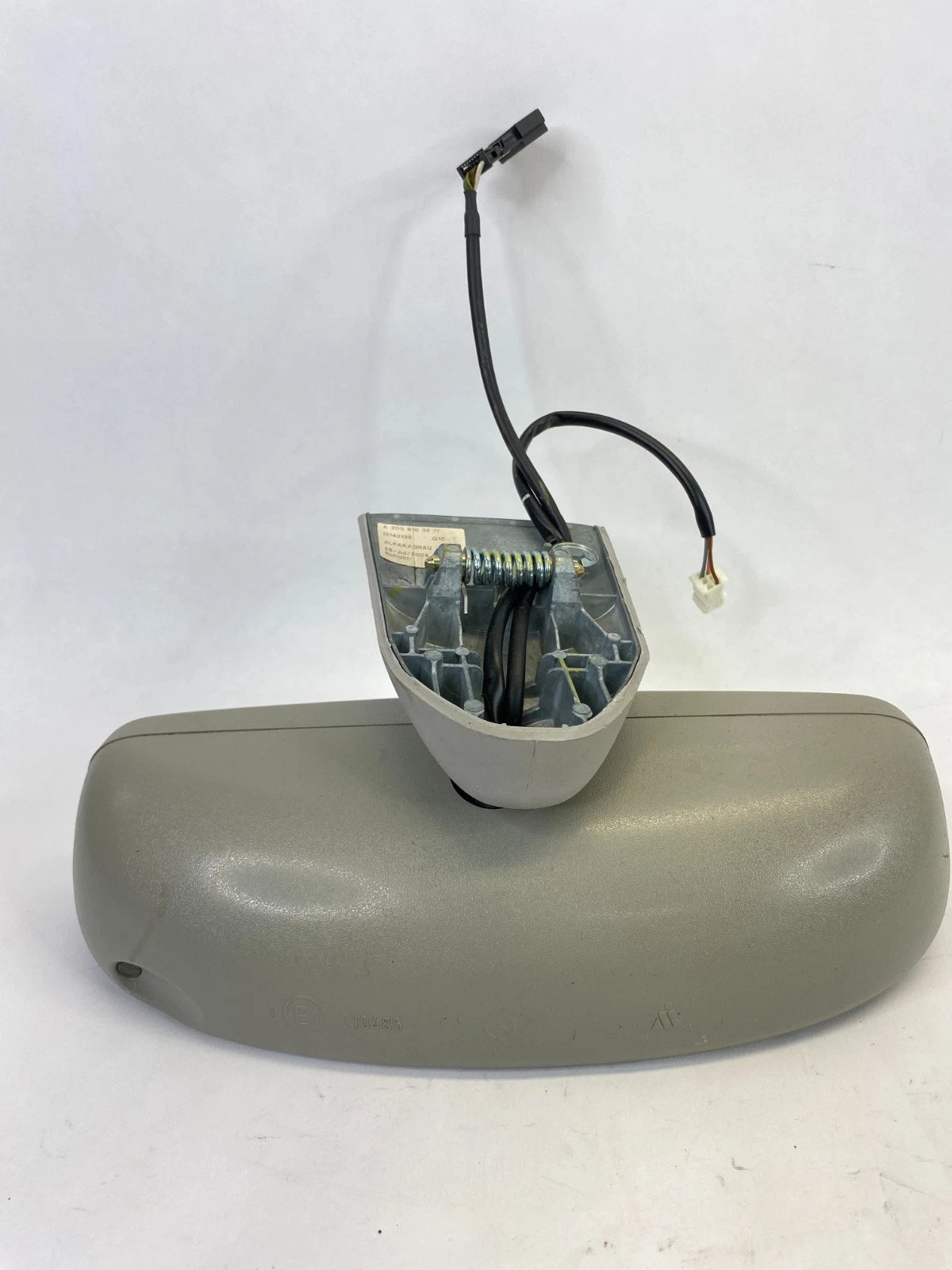 01-05 MERCEDES-BENZ C240 C320 INTERIOR REAR VIEW MIRROR GRAY OEM A2038103217