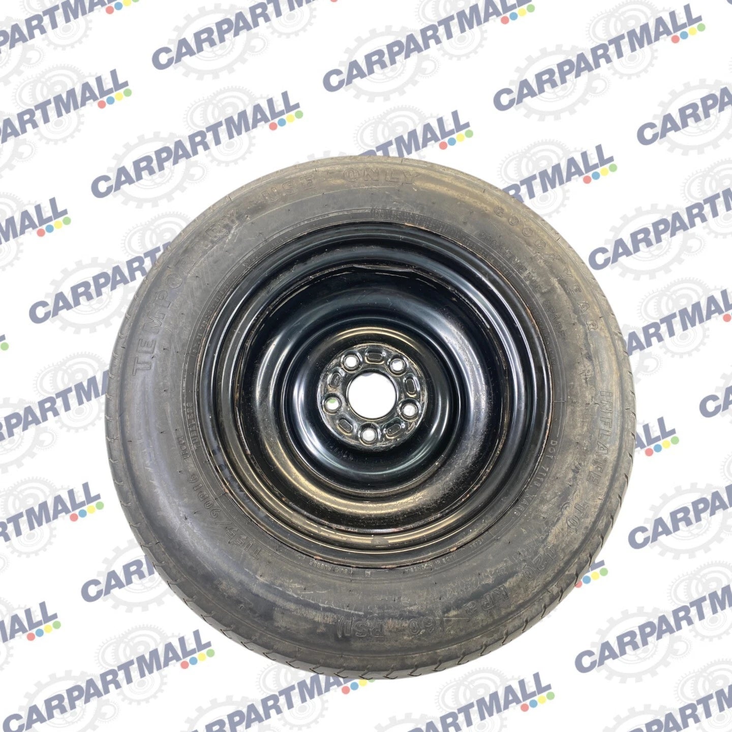 2008-2013 NISSAN ROGUE RIM SPARE TIRE COMPACT DONUT WHEEL T155/90D16 OEM