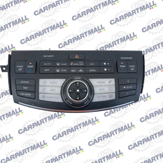 06 07 Infiniti M35 AC HEATER TEMPERATURE CONTROL W/ NAVIGATION 28395-EH000 OEM