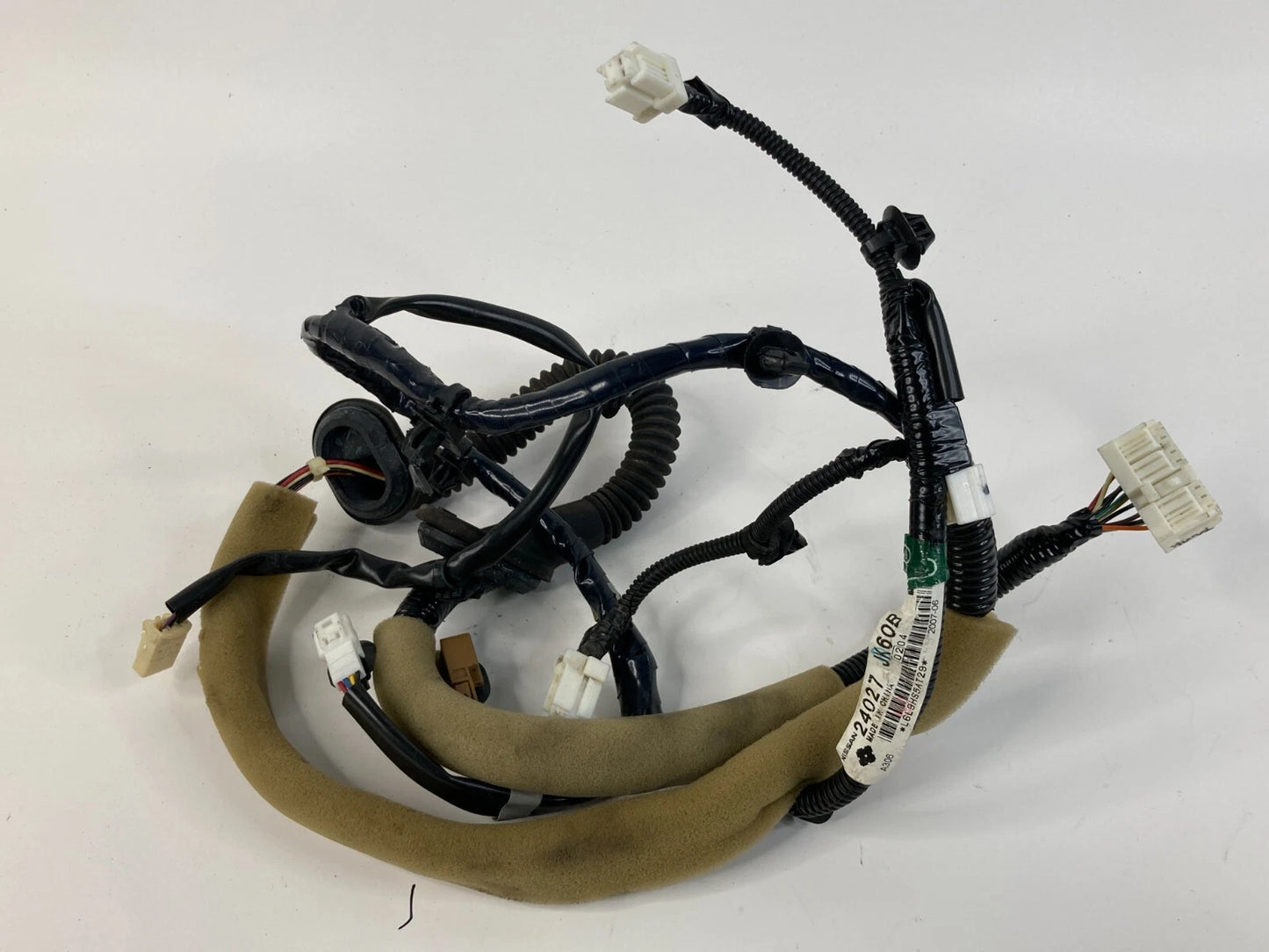 2007 2008 INFINITI G35 REAR TRUNK LID WIRE WIRING HARNESS 24027-JK60B OEM