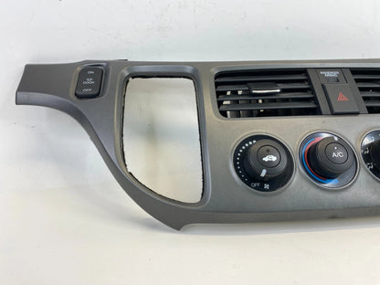 2005-2010 HONDA ODYSSEY MANUAL CLIMATE CONTROL W/ DASH TRIM BEZEL ASSY OEM