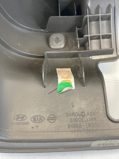 12-17 Hyundai Accent Speedometer Cluster Dash Bezel w/ Steering Column Cover OEM