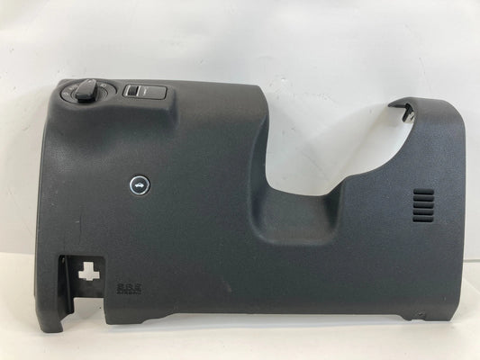 13-16 DODGE DART LEFT DRIVER LOWER DASH KNEE BOLSTER COVER TRIM PANEL SWITCH OEM