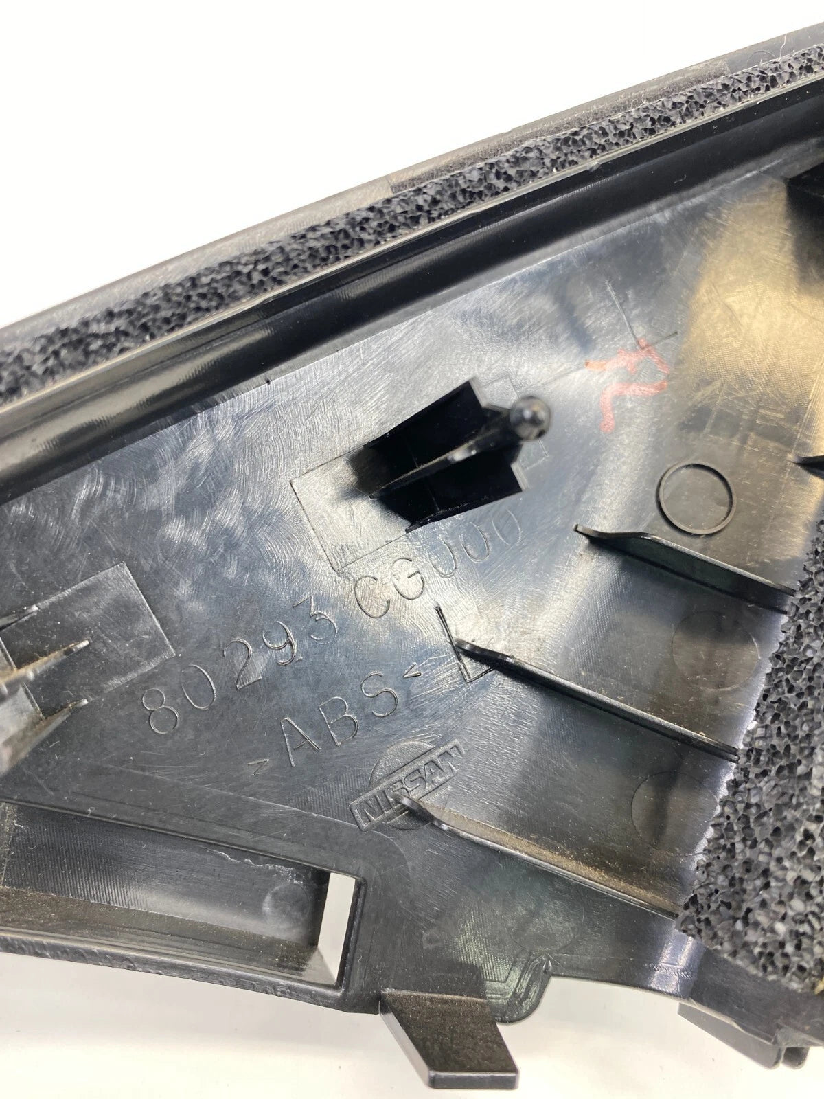 2003-2008 INFINITI FX35 FRONT LEFT DOOR CORNER MIRROR TRIM PANEL OEM 80293-CG000
