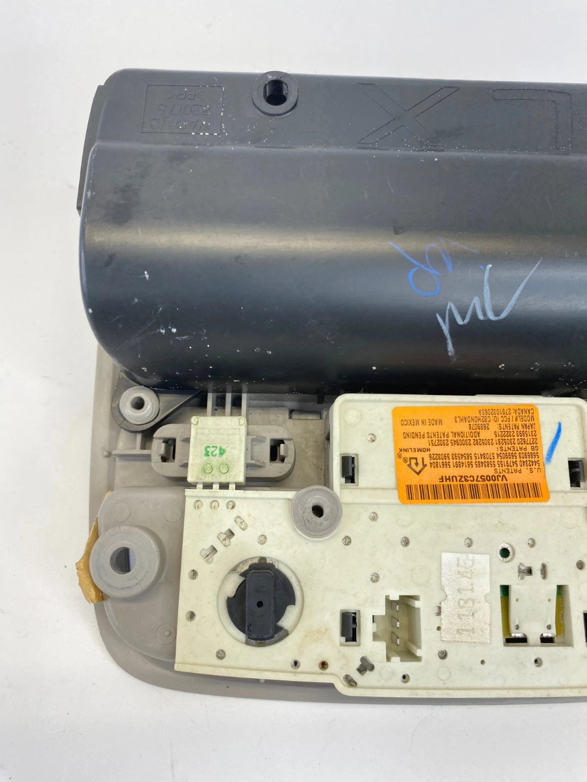 1999-2004 HONDA ODYSSEY OVERHEAD CONSOLE MAP LIGHT HOMELINK TAN UNIT OEM FACTORY