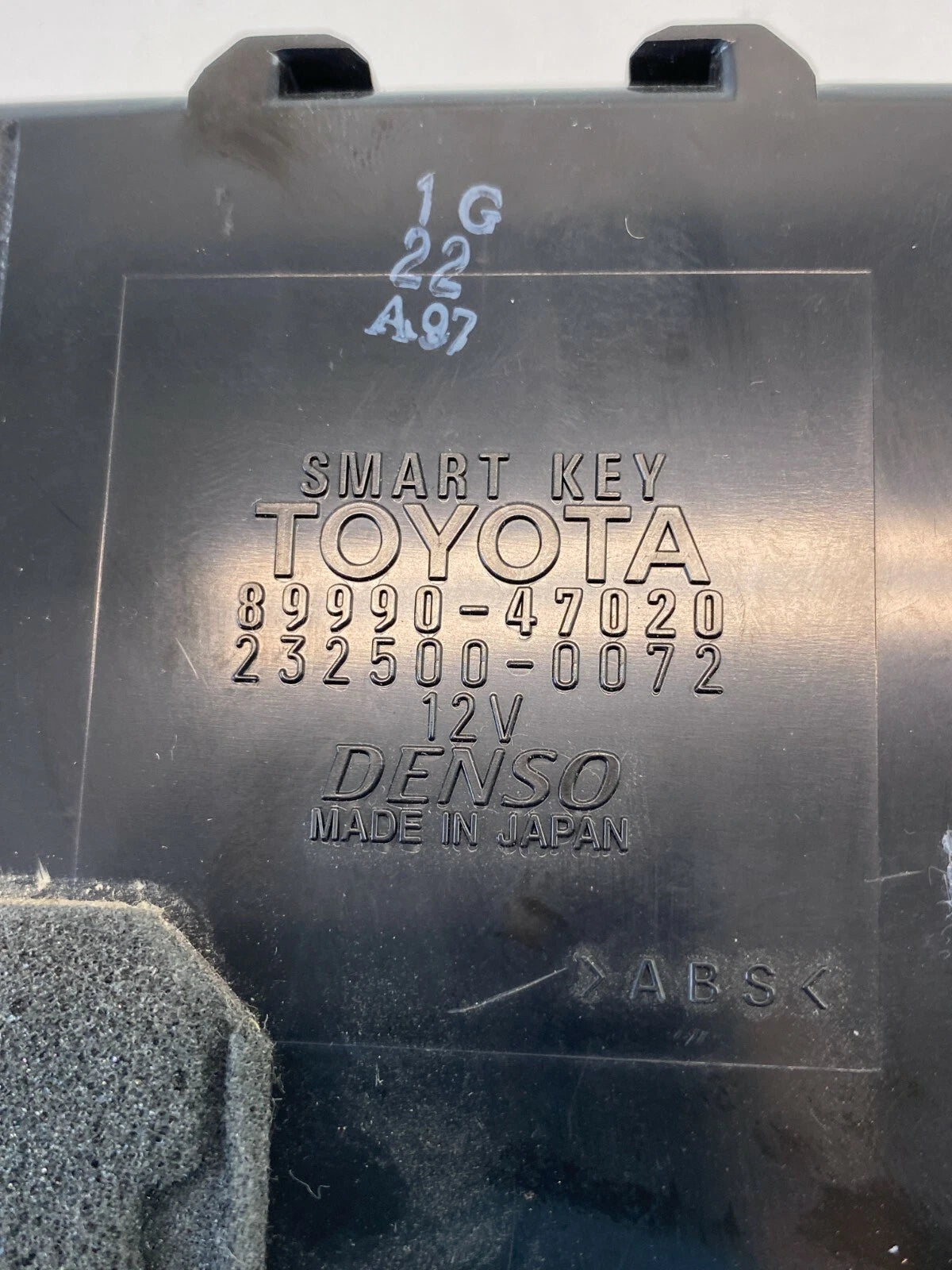 2004 2005 TOYOTA PRIUS 1.5L SMART KEY COMPUTER CONTROL MODULE ASSY 89990-47020