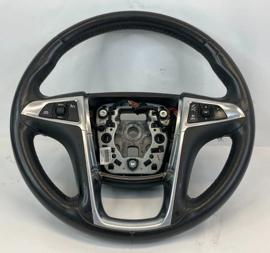 2011-2013 BUICK REGAL STEERING WHEEL W/ CRUISE & AUDIO CONTROL SWITCH 20979162
