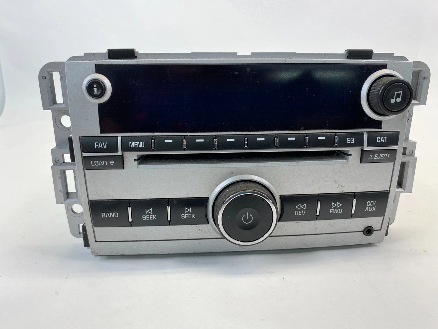 2009 CHEVROLET EQUINOX RADIO AM FM CD RECEIVER AUX PLAYER ASSEMBLY 25994582 OEM