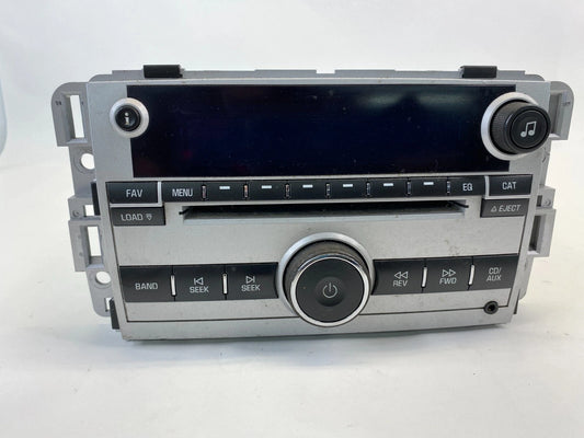 2009 CHEVROLET EQUINOX RADIO AM FM CD RECEIVER AUX PLAYER ASSEMBLY 25994582 OEM