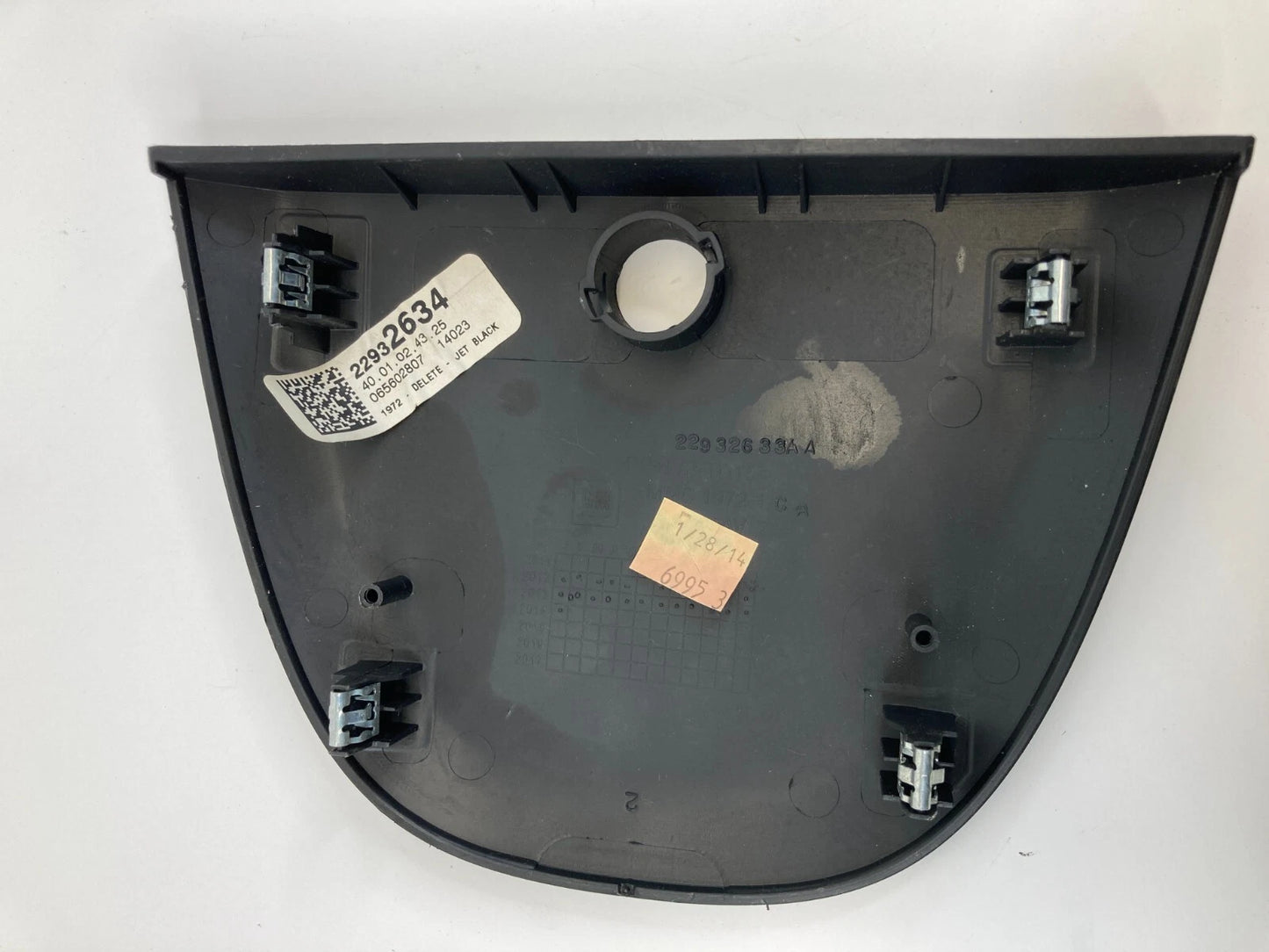 2013 2014 2015 CHEVROLET MALIBU DASH UPPER PANEL COVER TRIM 22932634 OEM